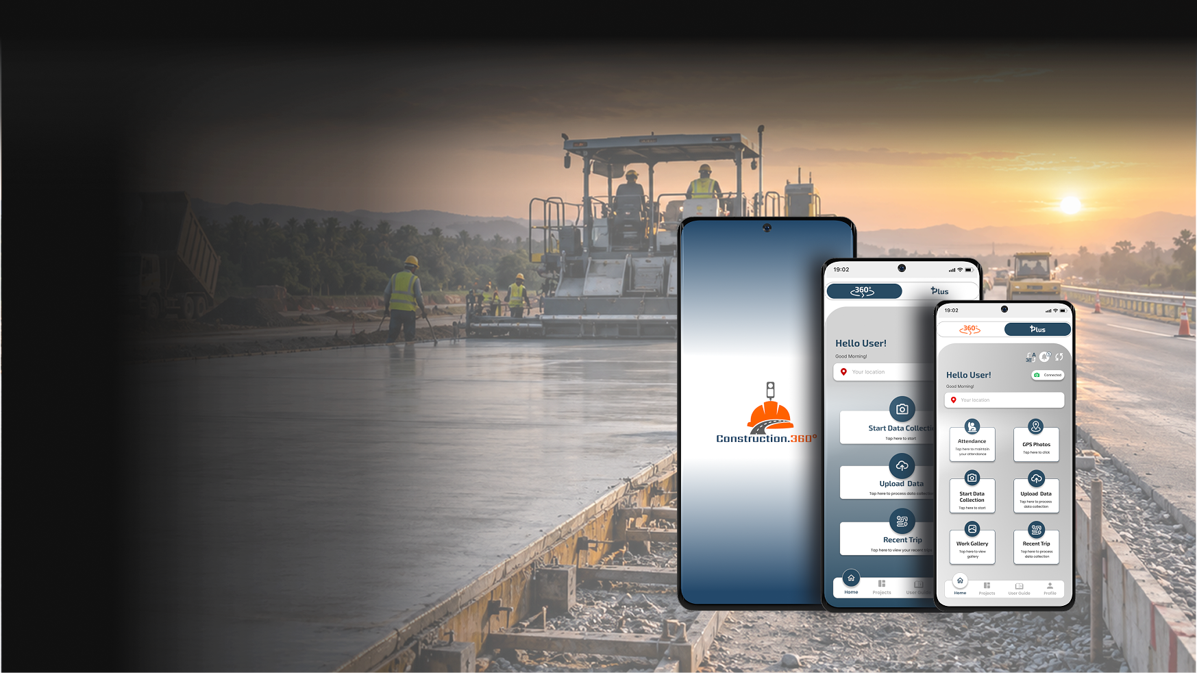 Construction 360 road construction monitoring