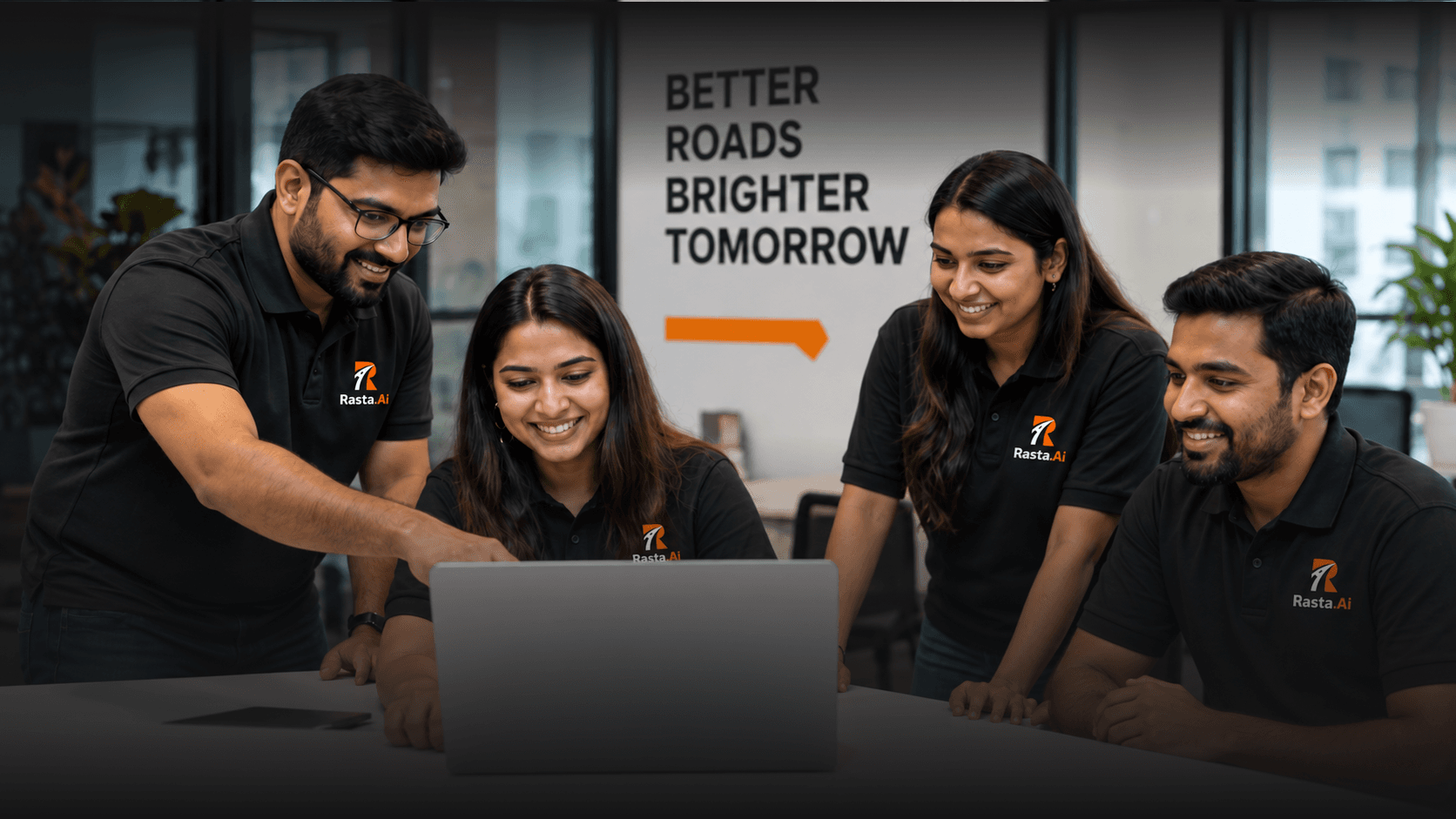 Rasta.Ai team in a meeting