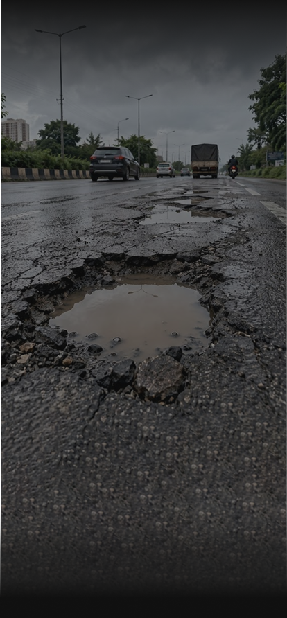 Pothole Free hero background